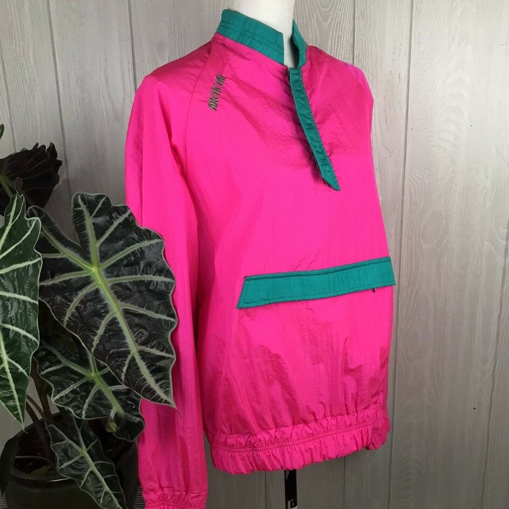 Vintage Arcticwear Arctic Cat Size M Pullover Jacket - Picture 6 of 12